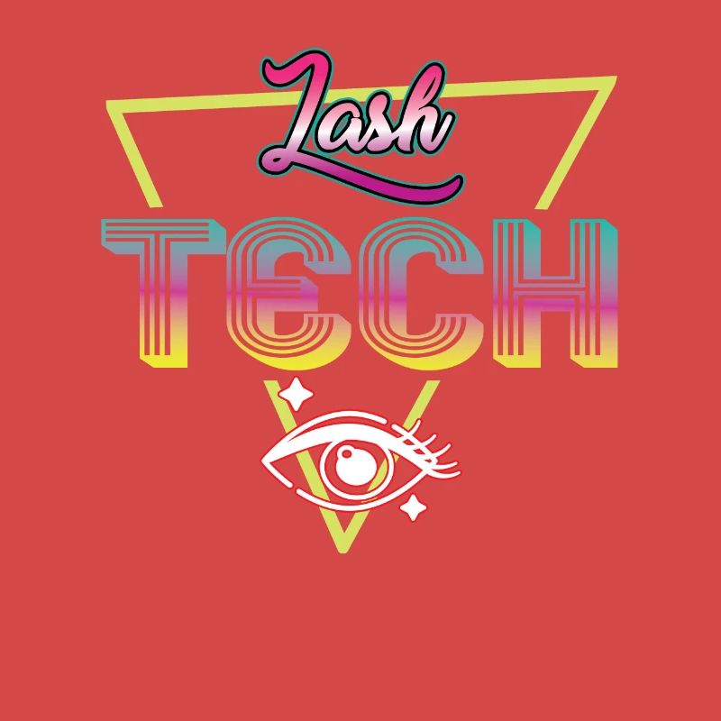 80s Lash Tech Retro Outfit