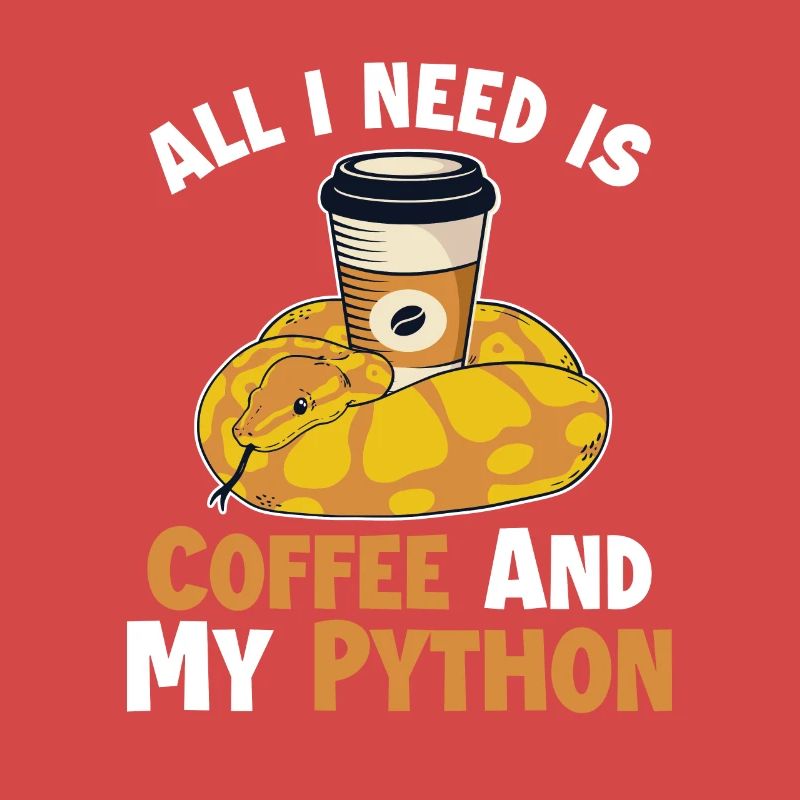 Coffee and Python Python Schlange Banana Ball