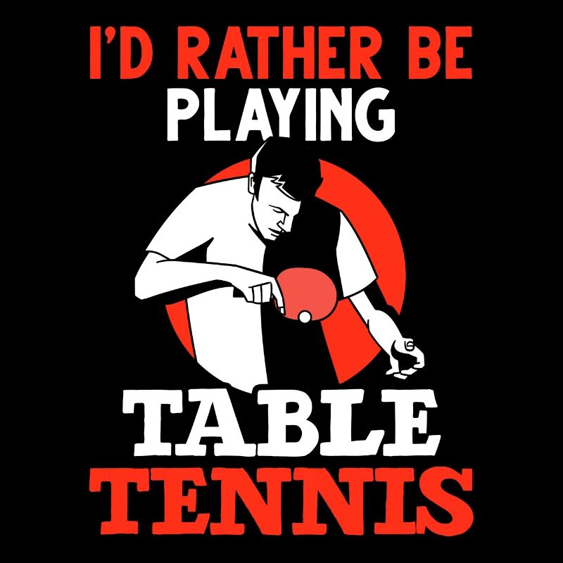 Table Tennis Addict ping pong player