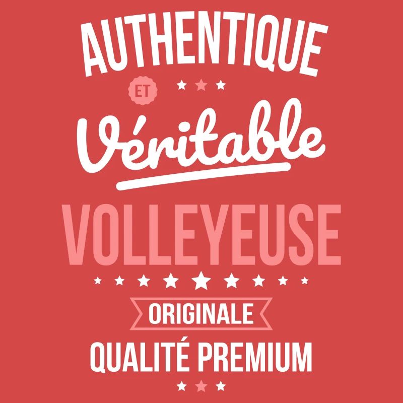 Authentique et véritable volleyeuse - Originale