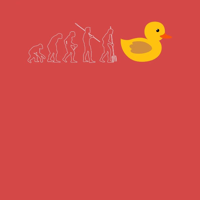 Evolution Gummiente Geschenk