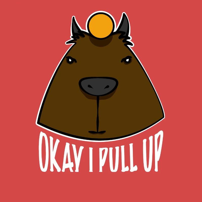 Okay I Pull Up Capybara Meme