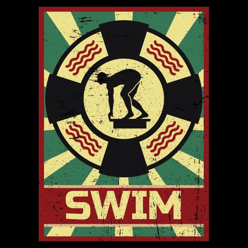 Schwimmen Propaganda
