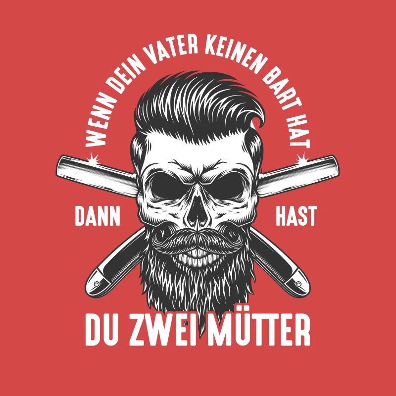 Bart Bartträger Vollbart Schnauzer Männer Geschenk