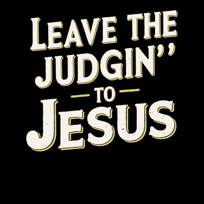 Überlassen Sie das Urteil Jesus