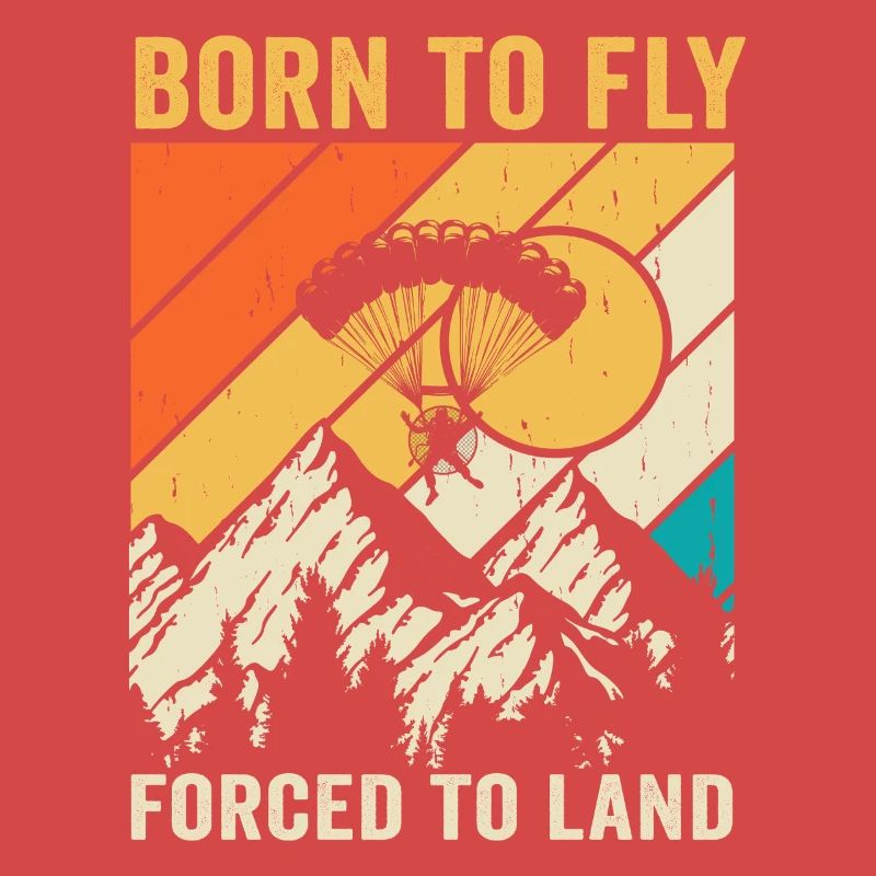 Born To Fly Forcé D’atterrir Paramoteur