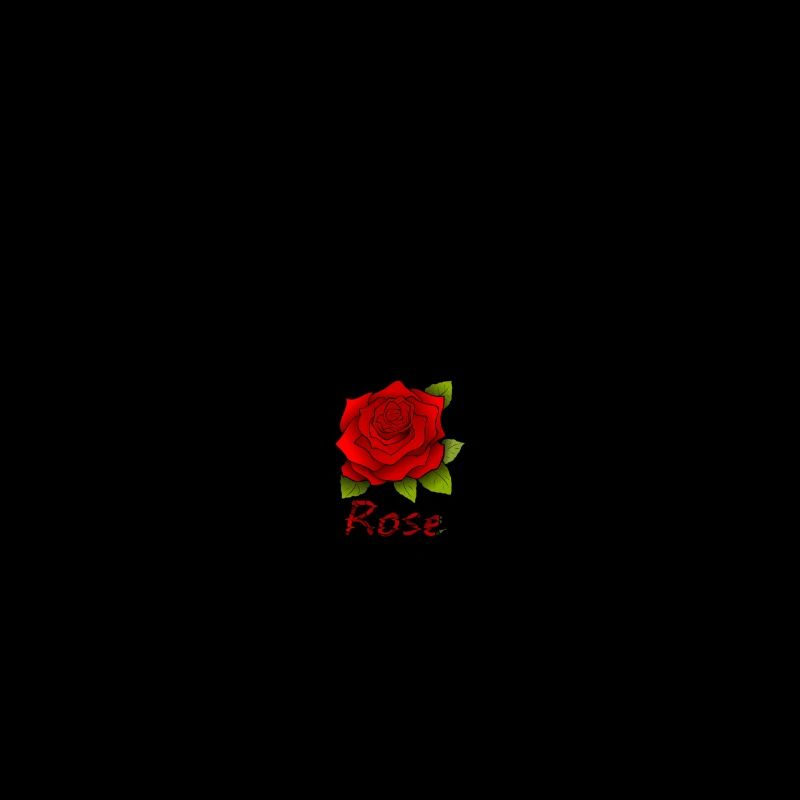 rose rouge
