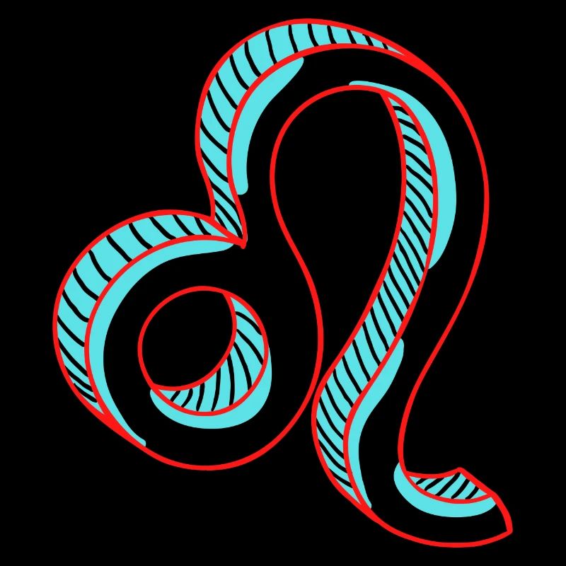 Conception de signe du zodiaque Leo