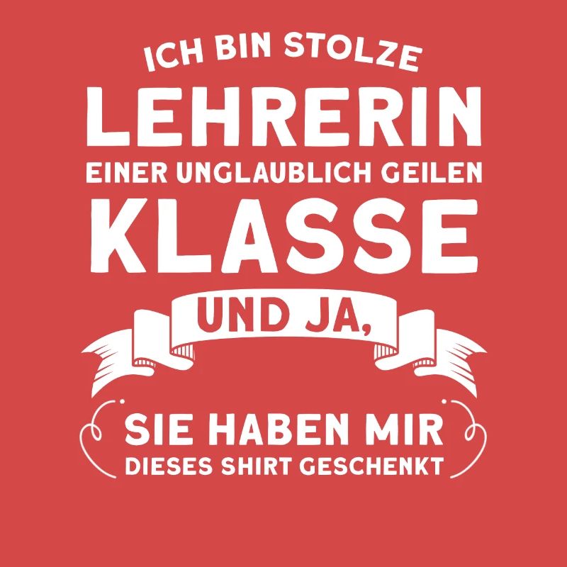 Lehrerin Beruf Schule Geschenk