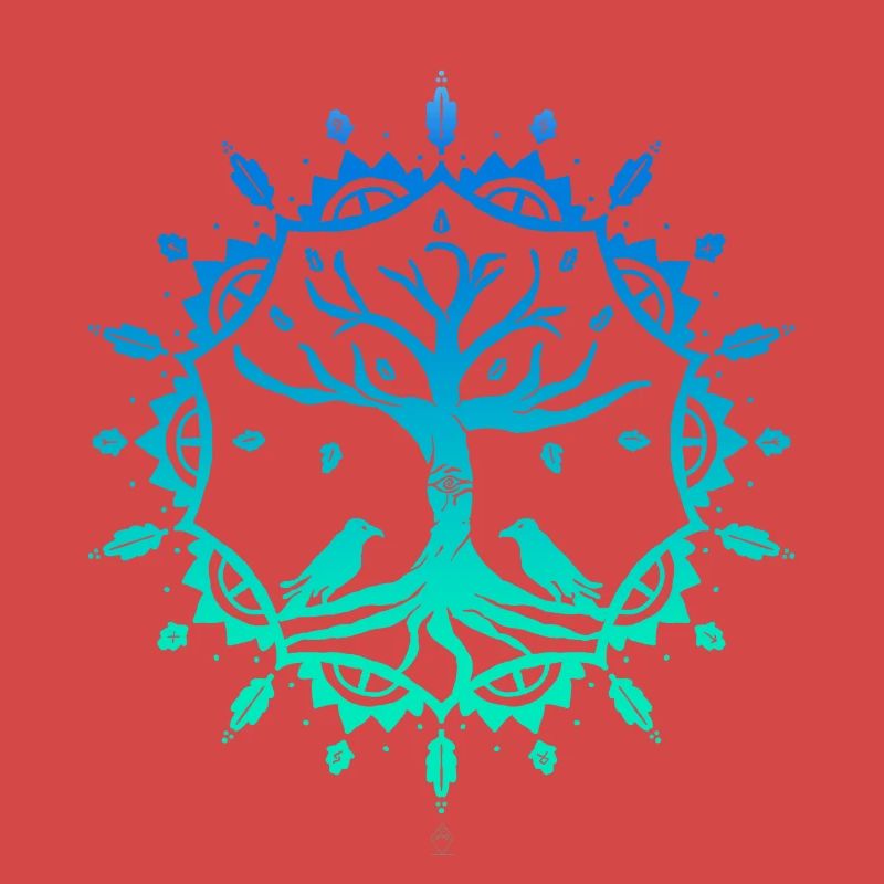 Mandala Tree - Colored