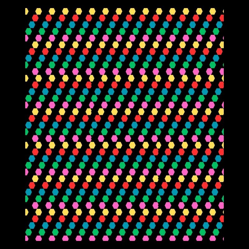 Rhombus pattern design