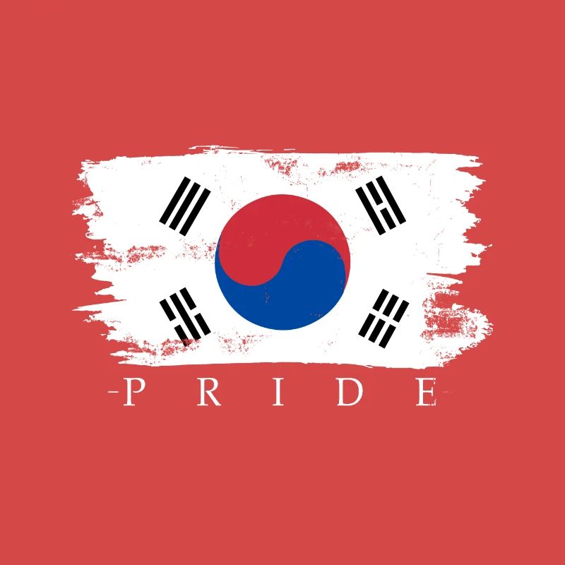 Corée du Nord Corée du Sud cadeau drapeau drapeau