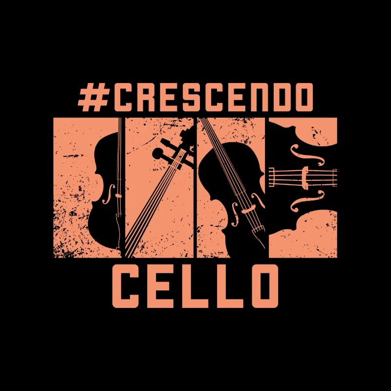 Cello Cello Gift Cordes Crescendo violoncelliste