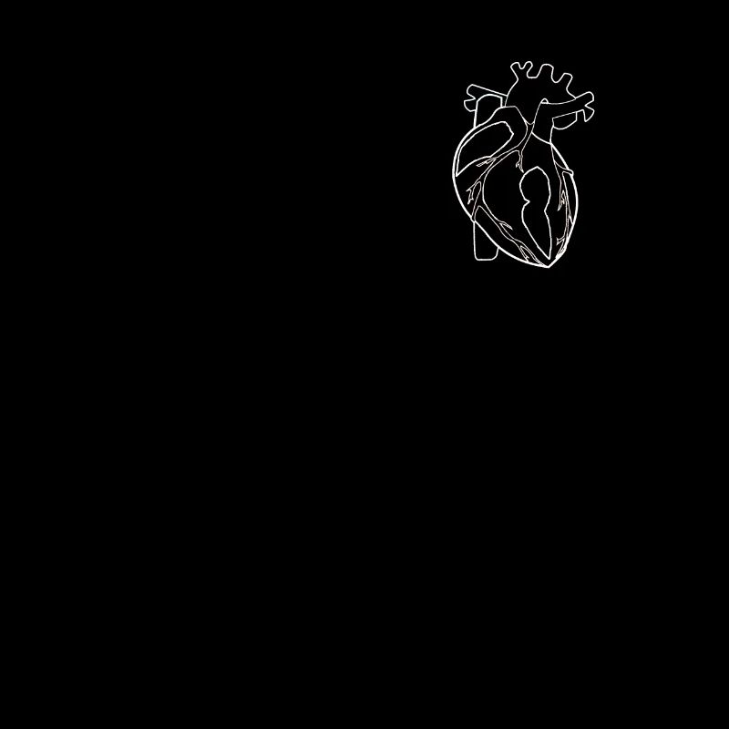 anatomisches Herz Herzschlag Geschenk natürlich