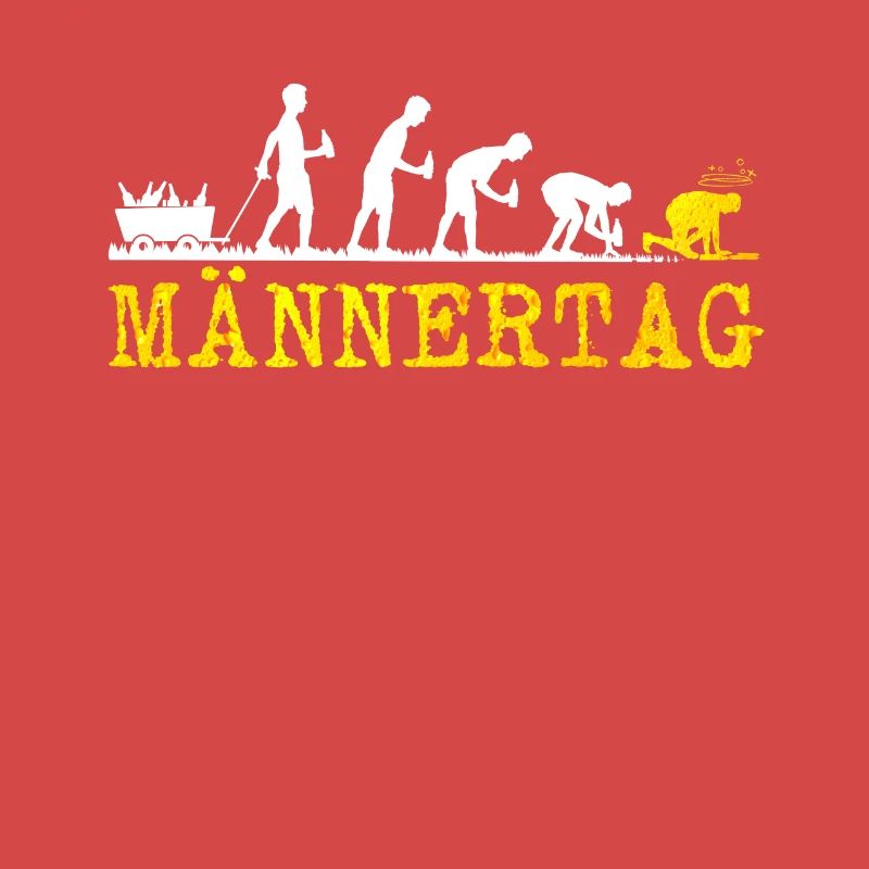 Maennertag Herrentag Evolution Biertrinken