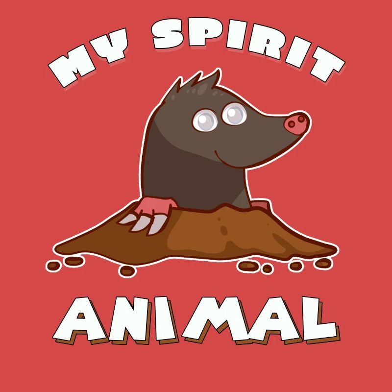 Mole, nearsighted, molehill gift