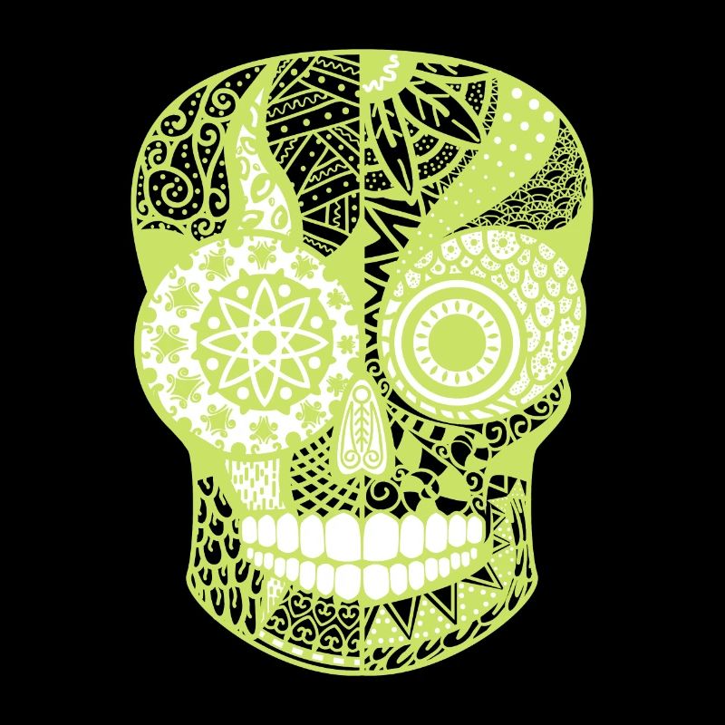 Neon Skull