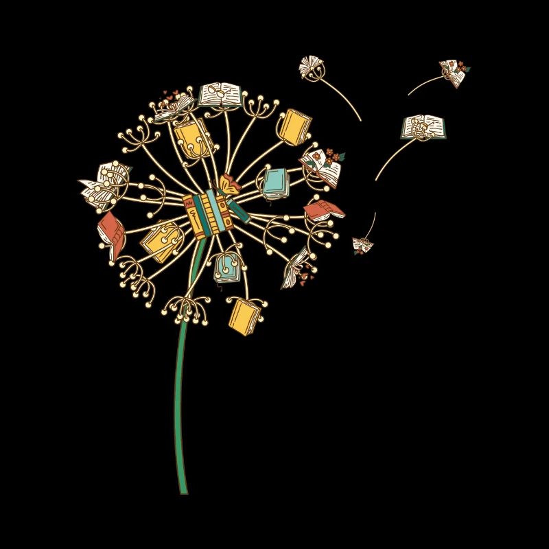 Éventail de lecture Flower Fly