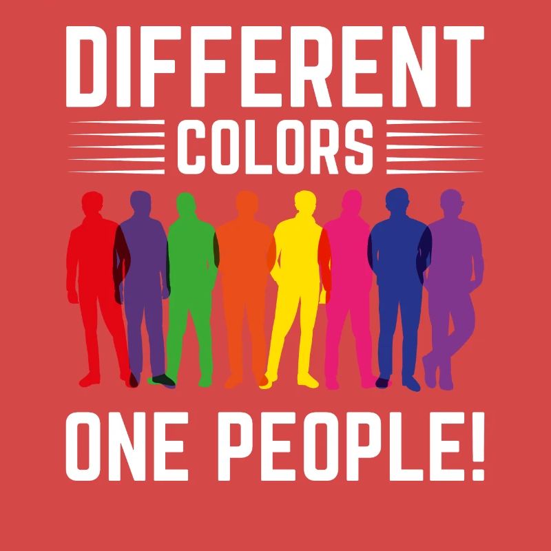 Différentes couleurs, un seul peuple
