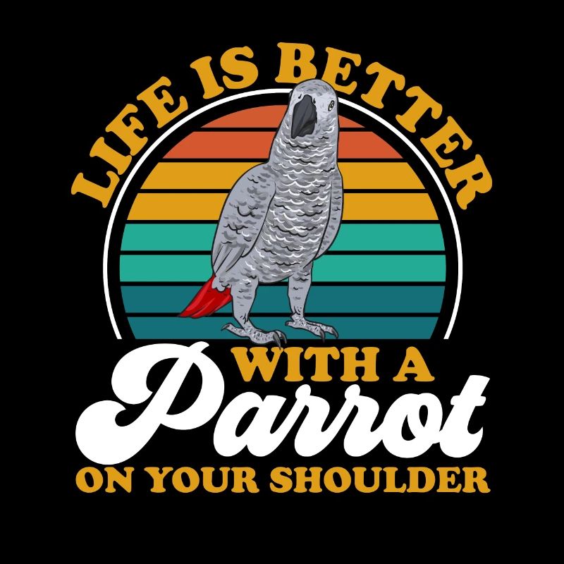 Graupapagei African Grey Parrot Papagei