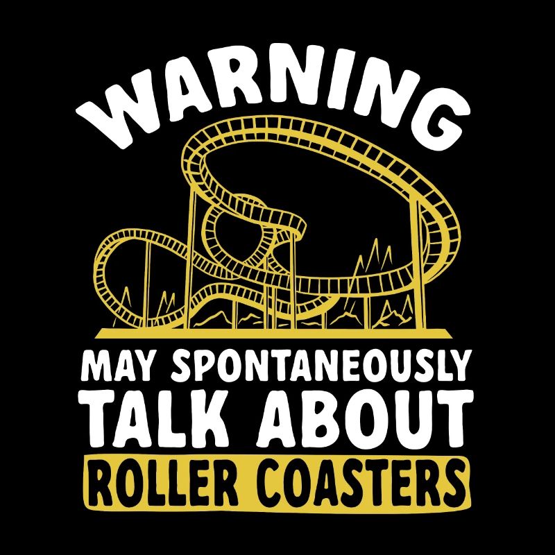 Achterbahn Rollercoaster Freizeitpark