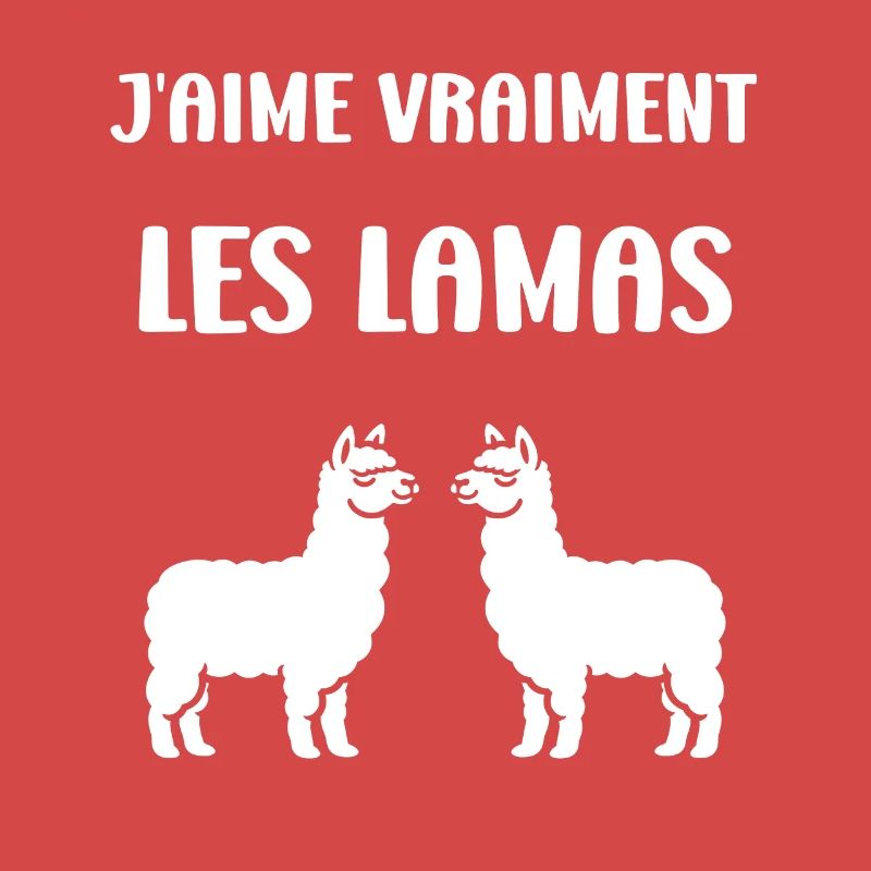 Humour mignon petit lama