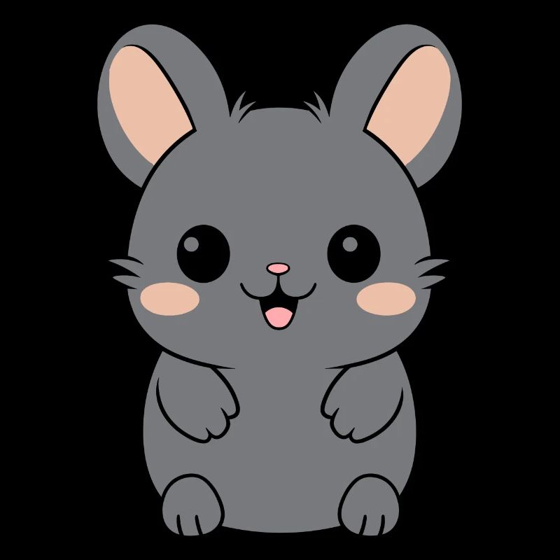 Petit chinchilla mignon