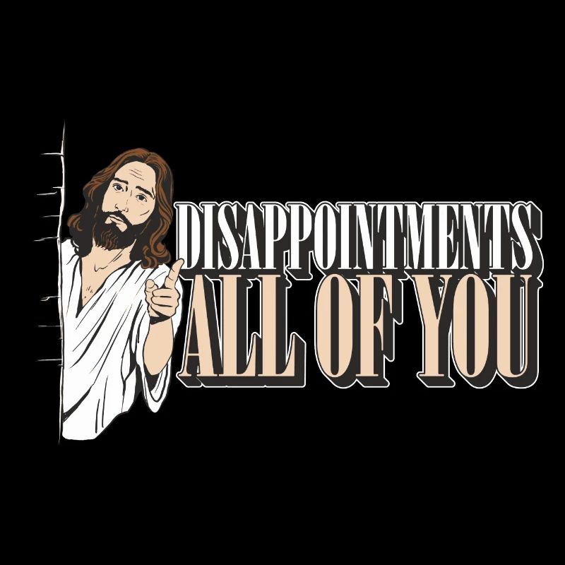 Drôle de Jesus Facepalm Meme Déceptions Tout de