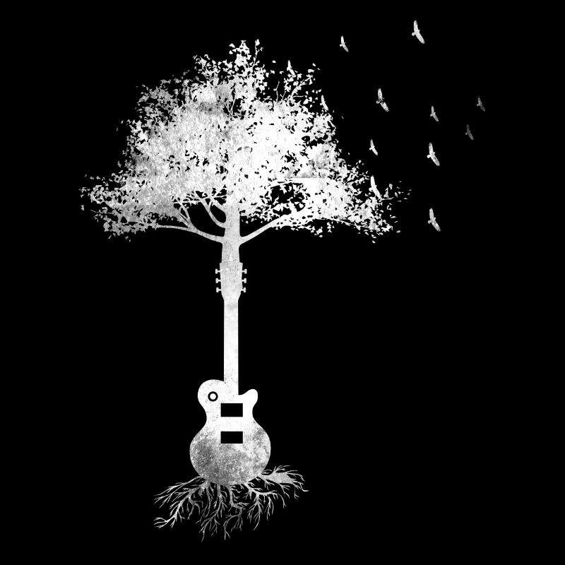 Geschenk Baum Gitarrist Gitarre E-Gitarre eGitarre