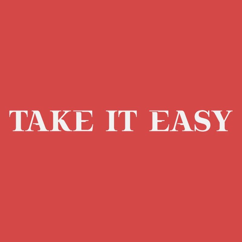 Idée cadeau Take it easy