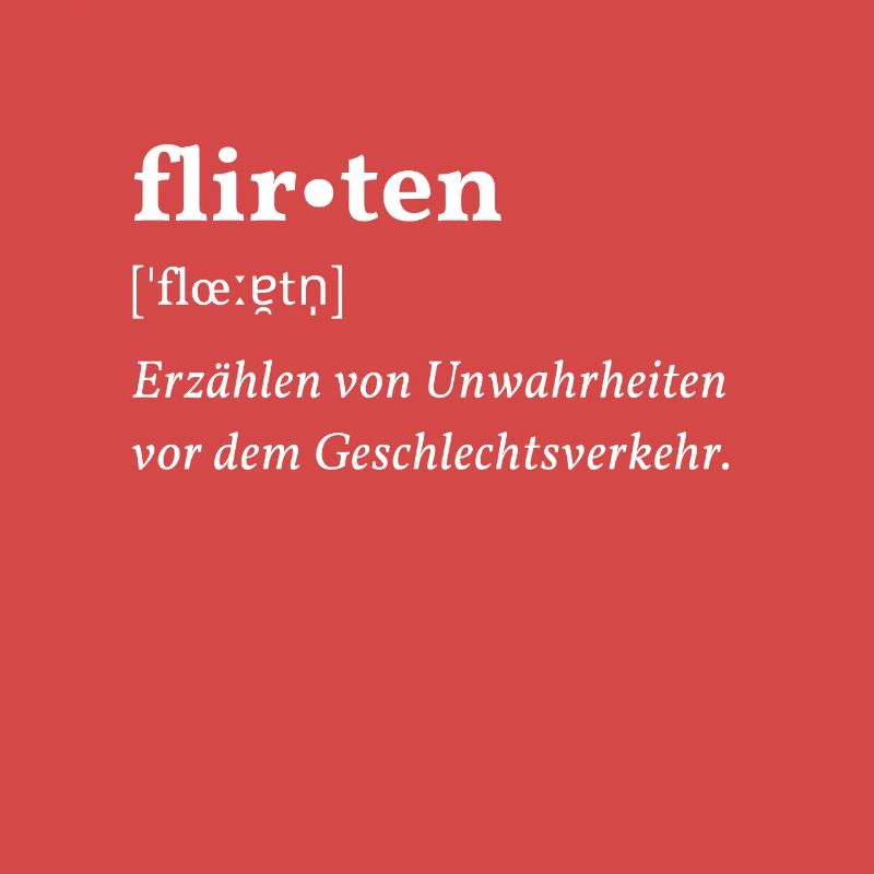 Flirten - Duden Eintrag
