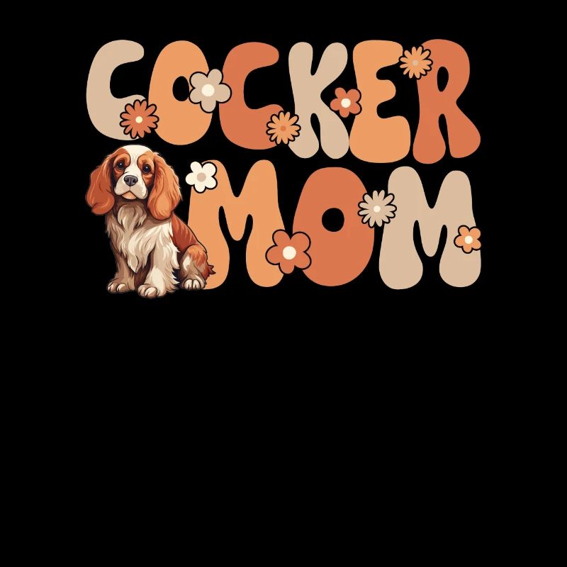 Cocker Spaniel Groovy Cocker Mom