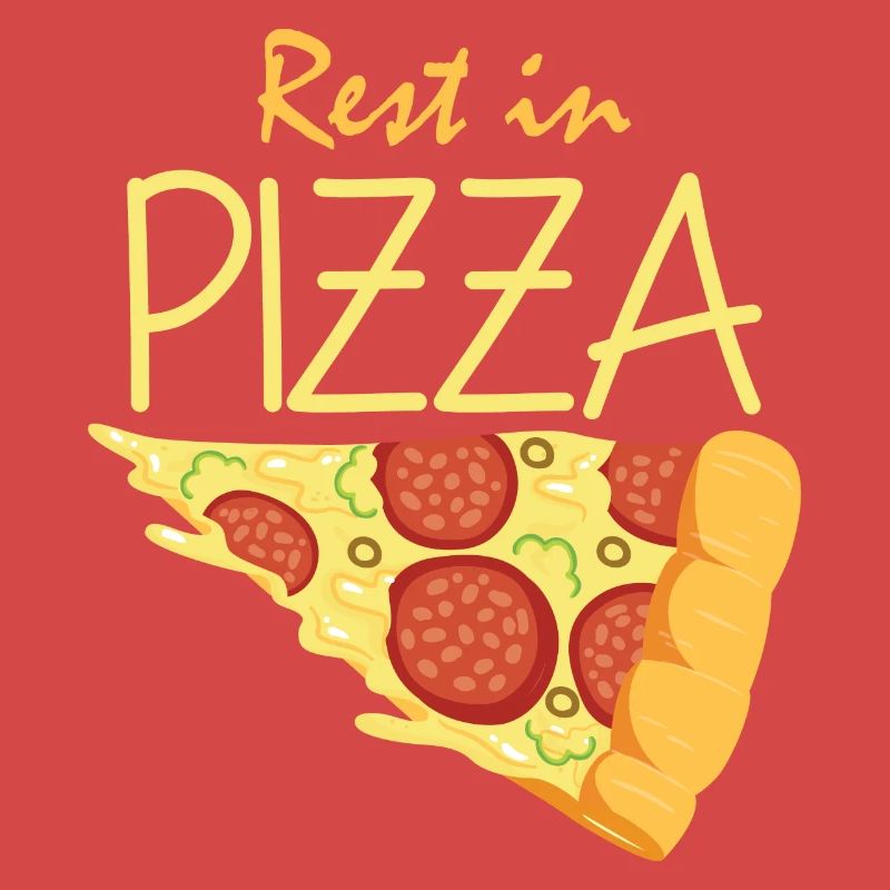 Leftover in pizza