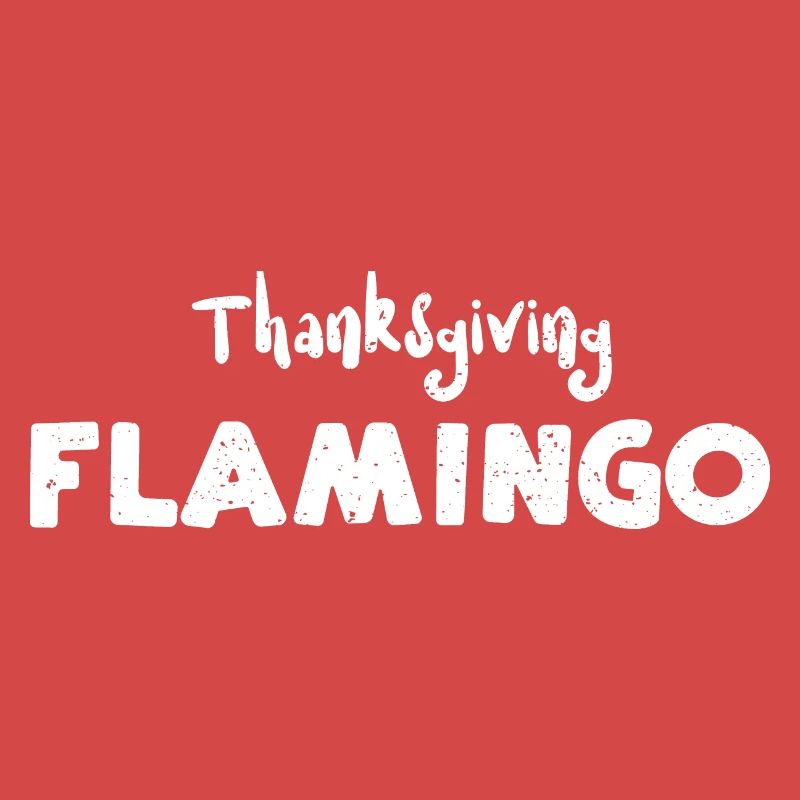 Flamant rose de Thanksgiving