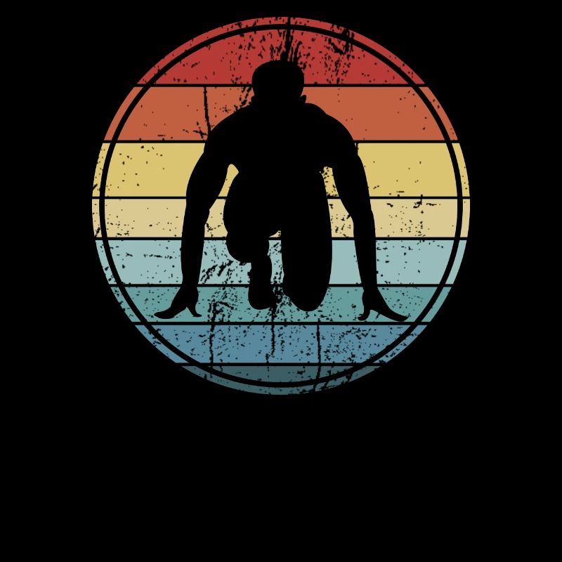 Coureur en cours d'exécution d'athlétisme sprint