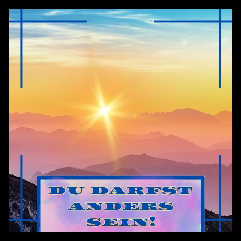 Du darfst anders sein