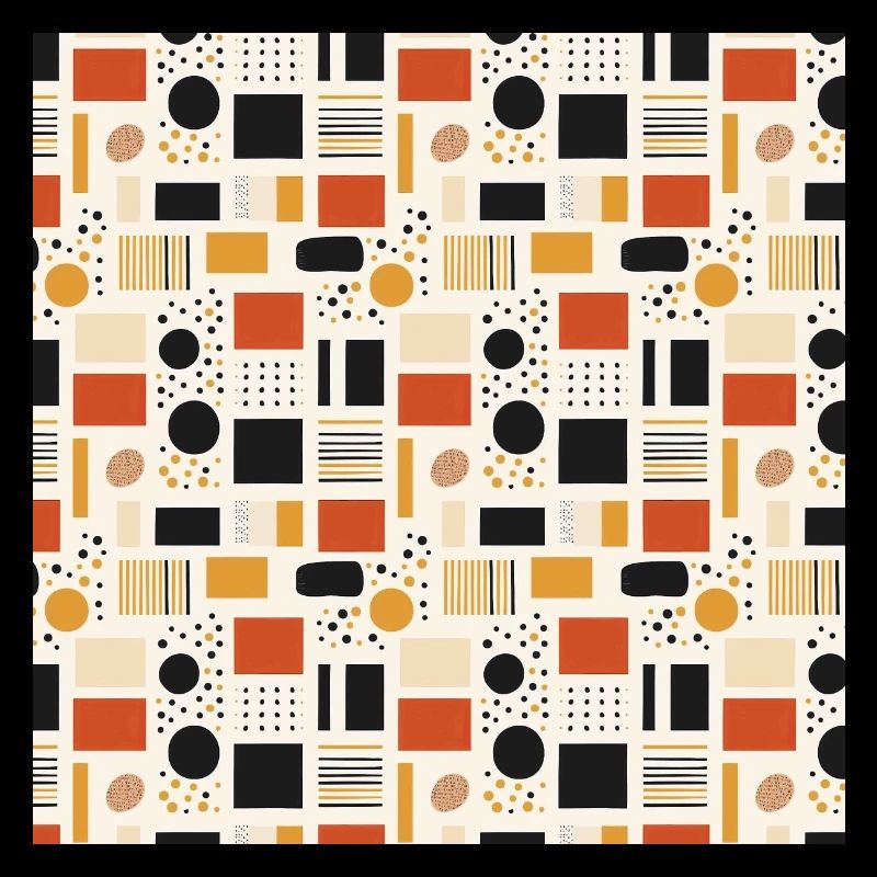 Abstract Geometric Seamless Repeat Pattern Shapes