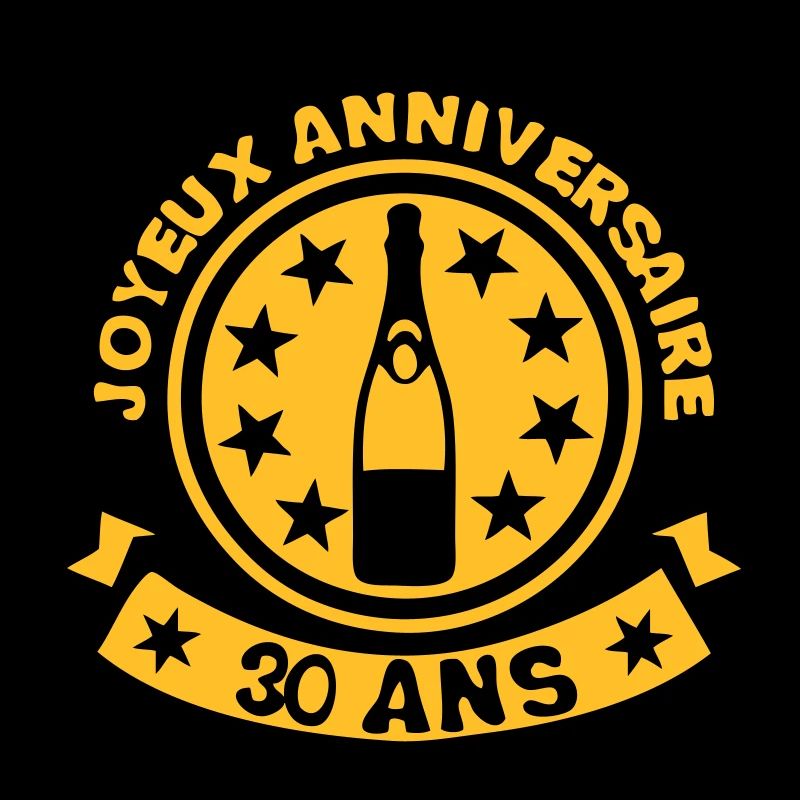 30 ans anniversaire bouteille
