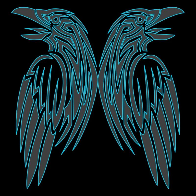 Hugin Munin mirrored