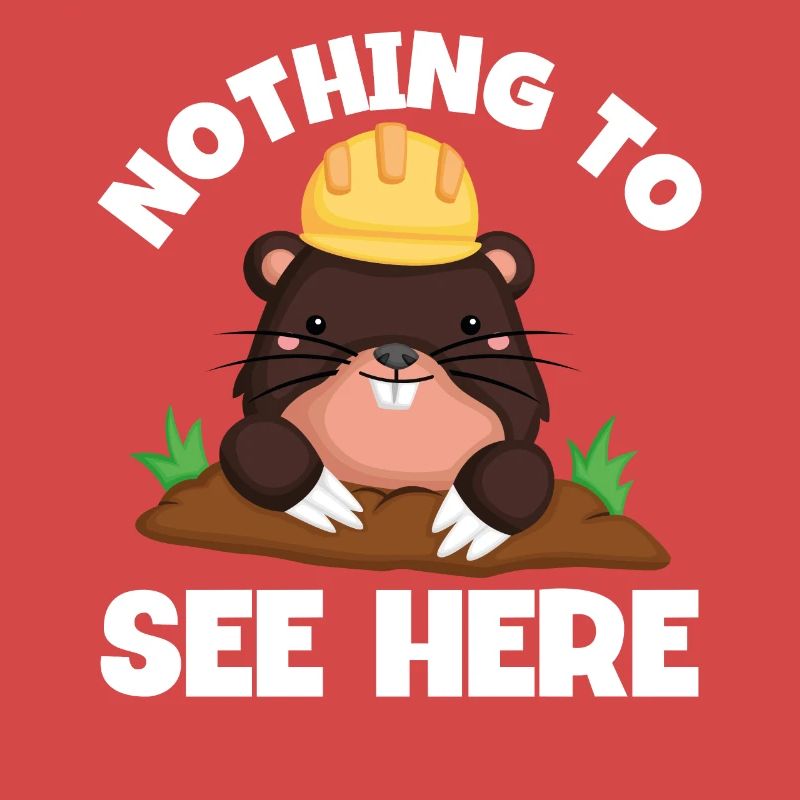 Mole Hier Nichts Zu Sehen