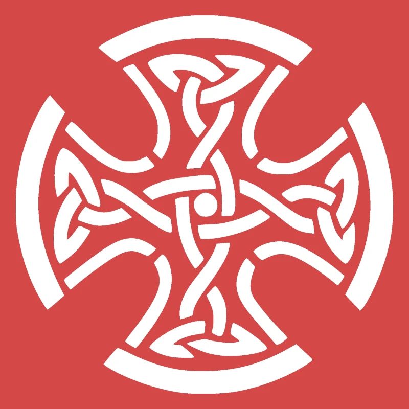 CELTIC CROSS WHITE