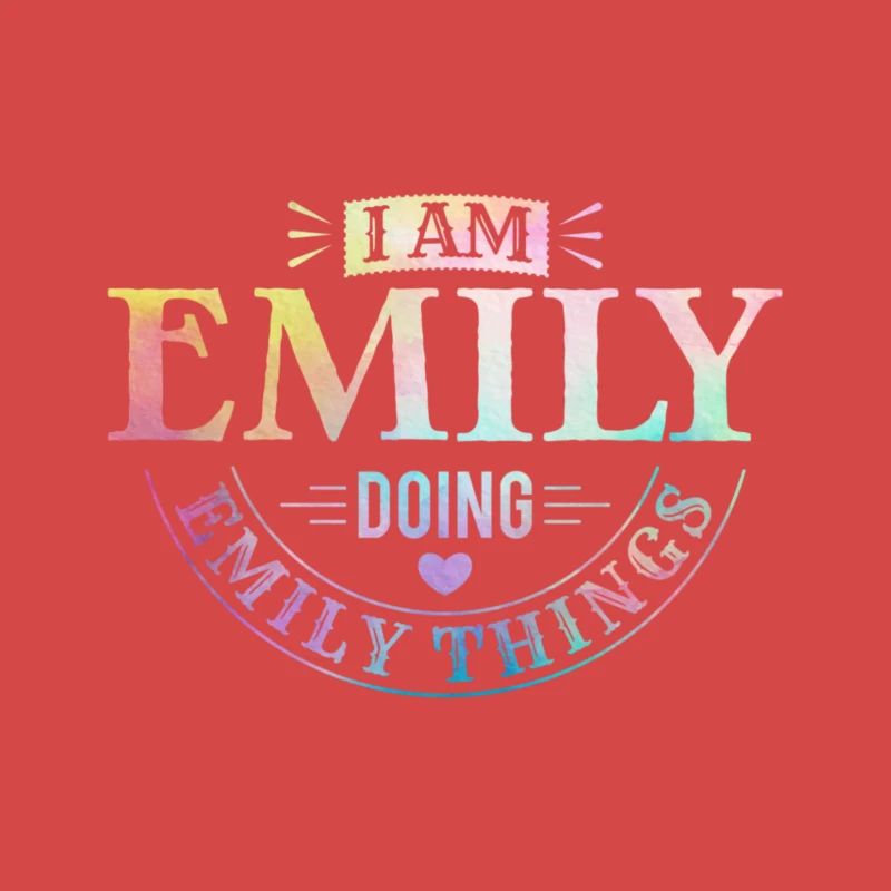 Ich bin Emily Doing Emily Things Geschenk