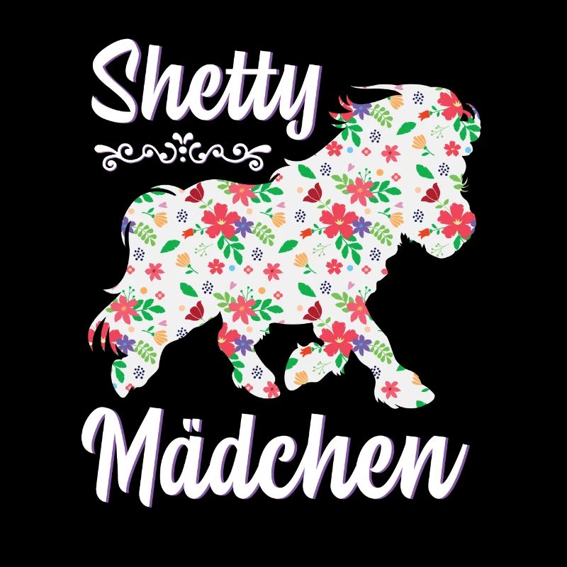 Shetty Mädchen Reiterin Pferd Pony Reiten Geschenk
