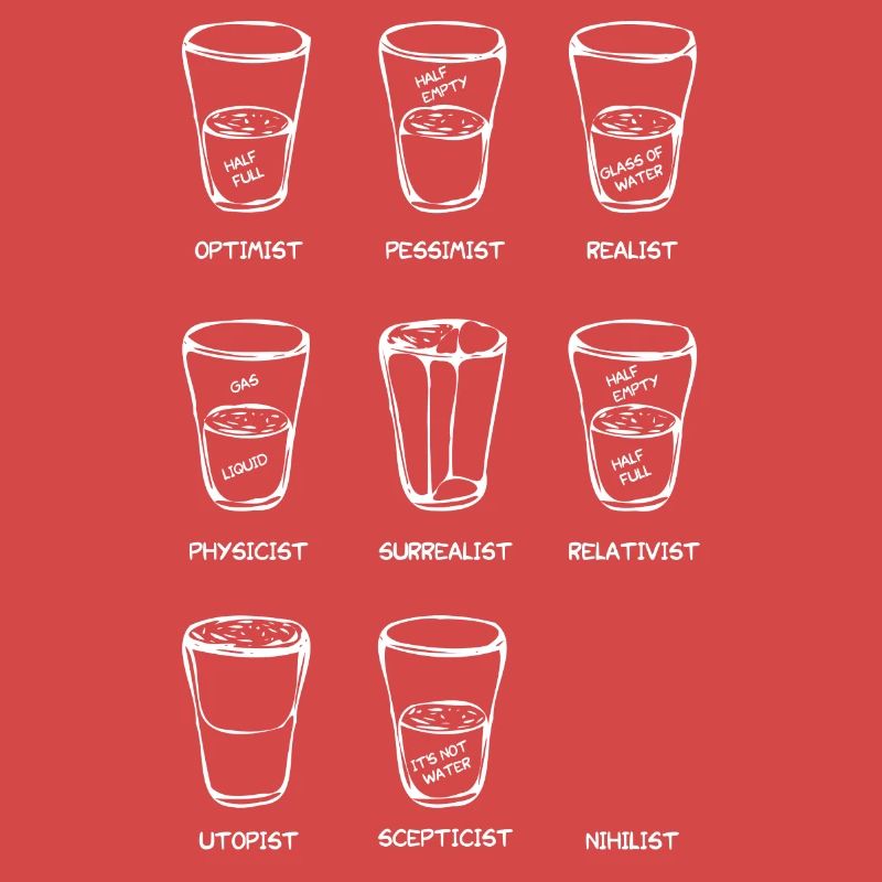 Point de vue - Le verre est ... (variante blanche)