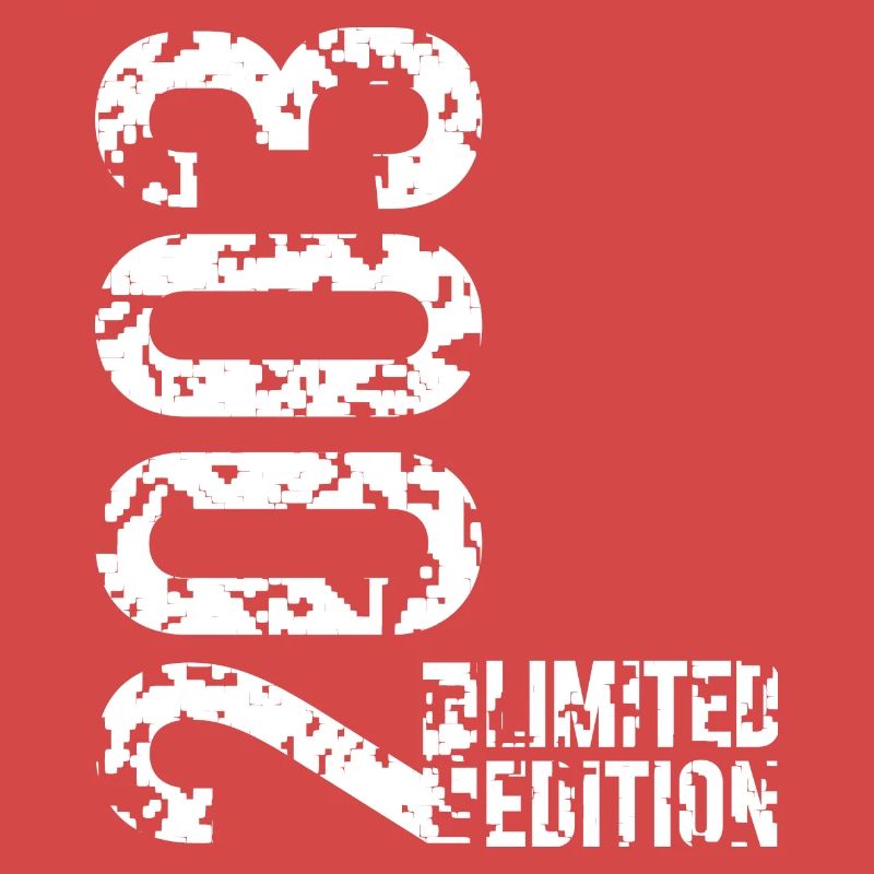 2003 Édition limitée Distressed Glyphs