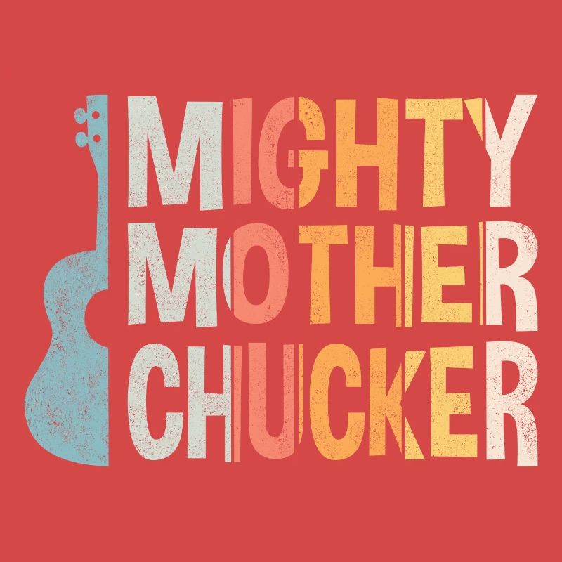 Mighty Mother Chucker on Ukulele bunt