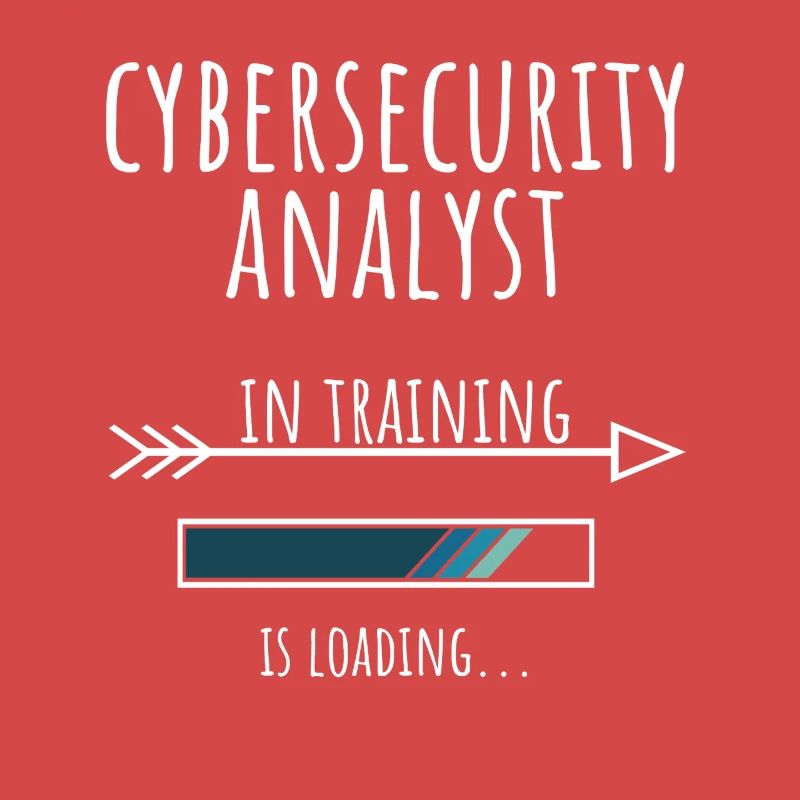 Cybersecurity Analyst Geschenk Beruf Ausbildung