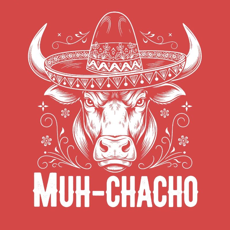 MUH-CHACHO Toro con Sombrero