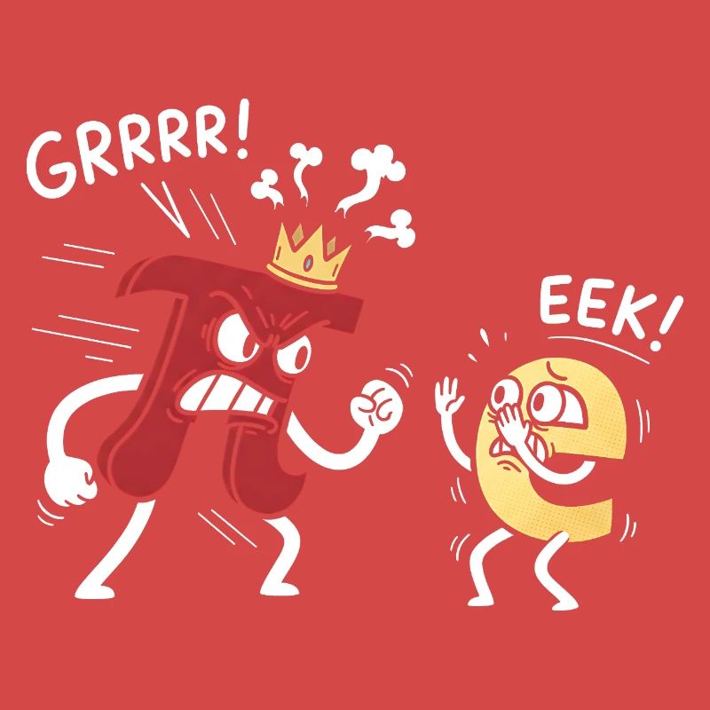 Mathematics Constants Pi Threatened e Comic