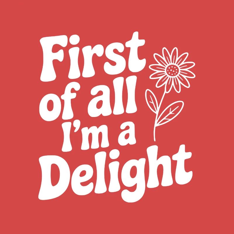 Zunächst einmal bin ich eine Freude